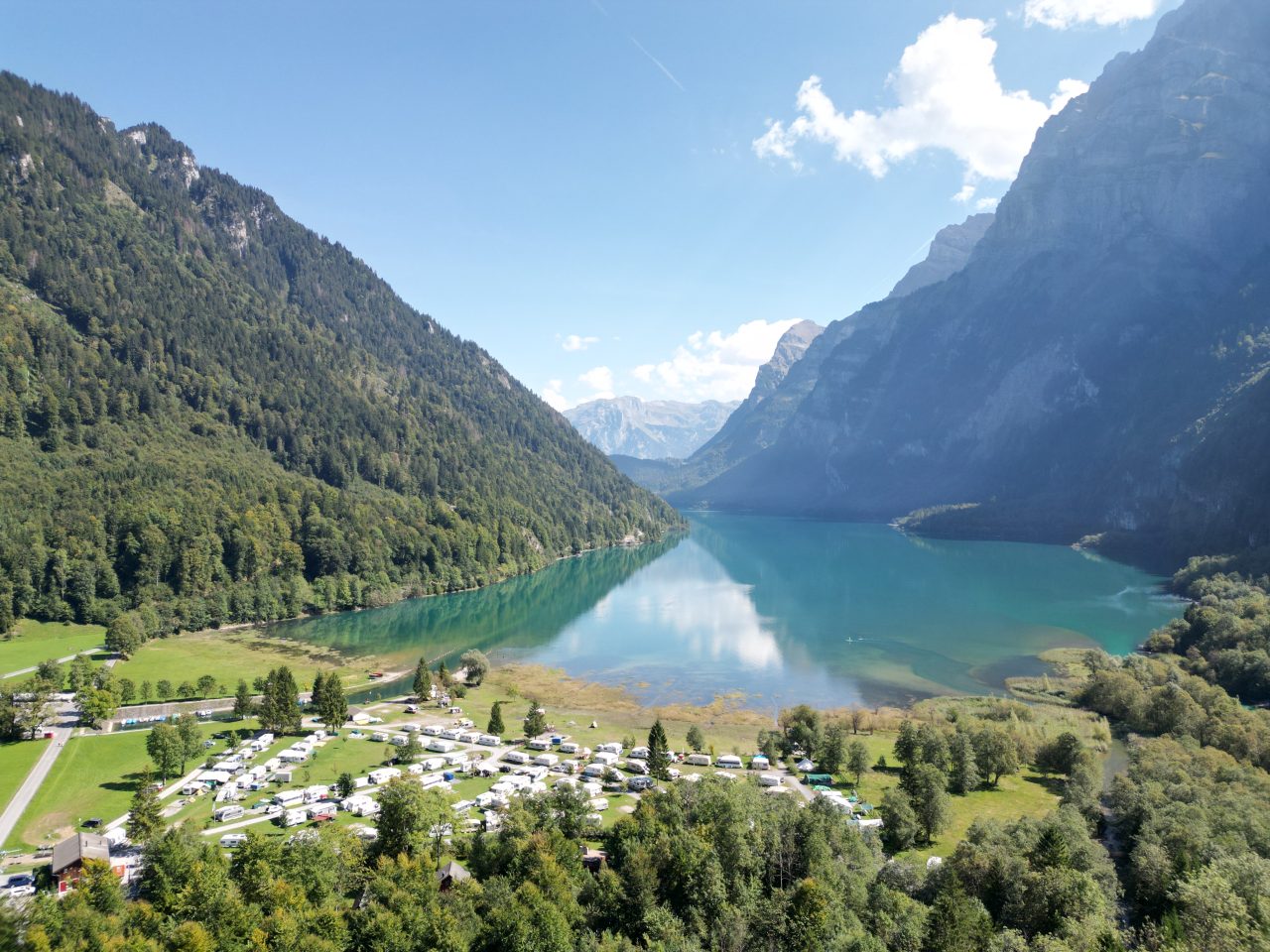 Klöntalersee Kanton Glarus