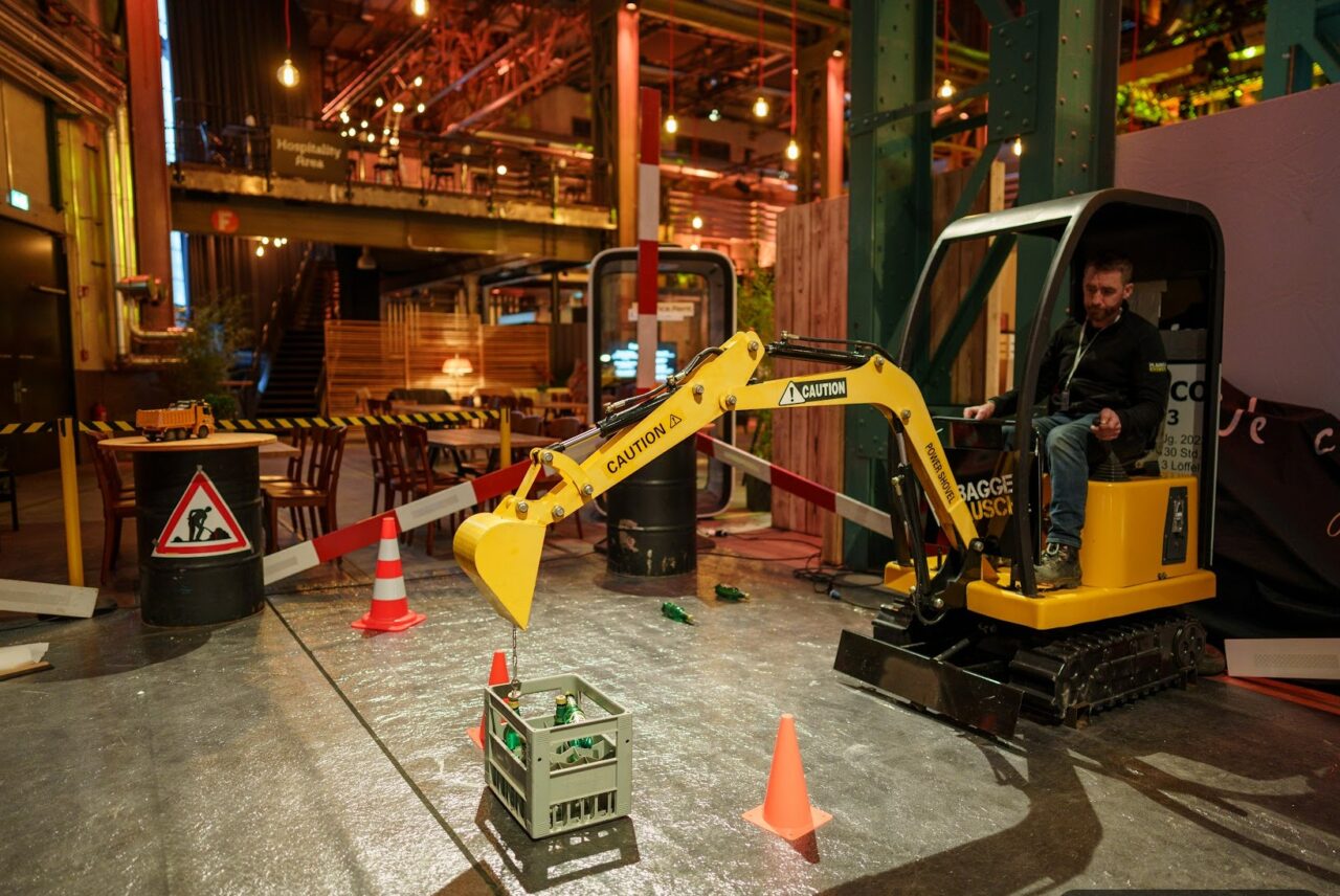 Mans World Zürich 2025 - Bagger mieten zum Geburtstag