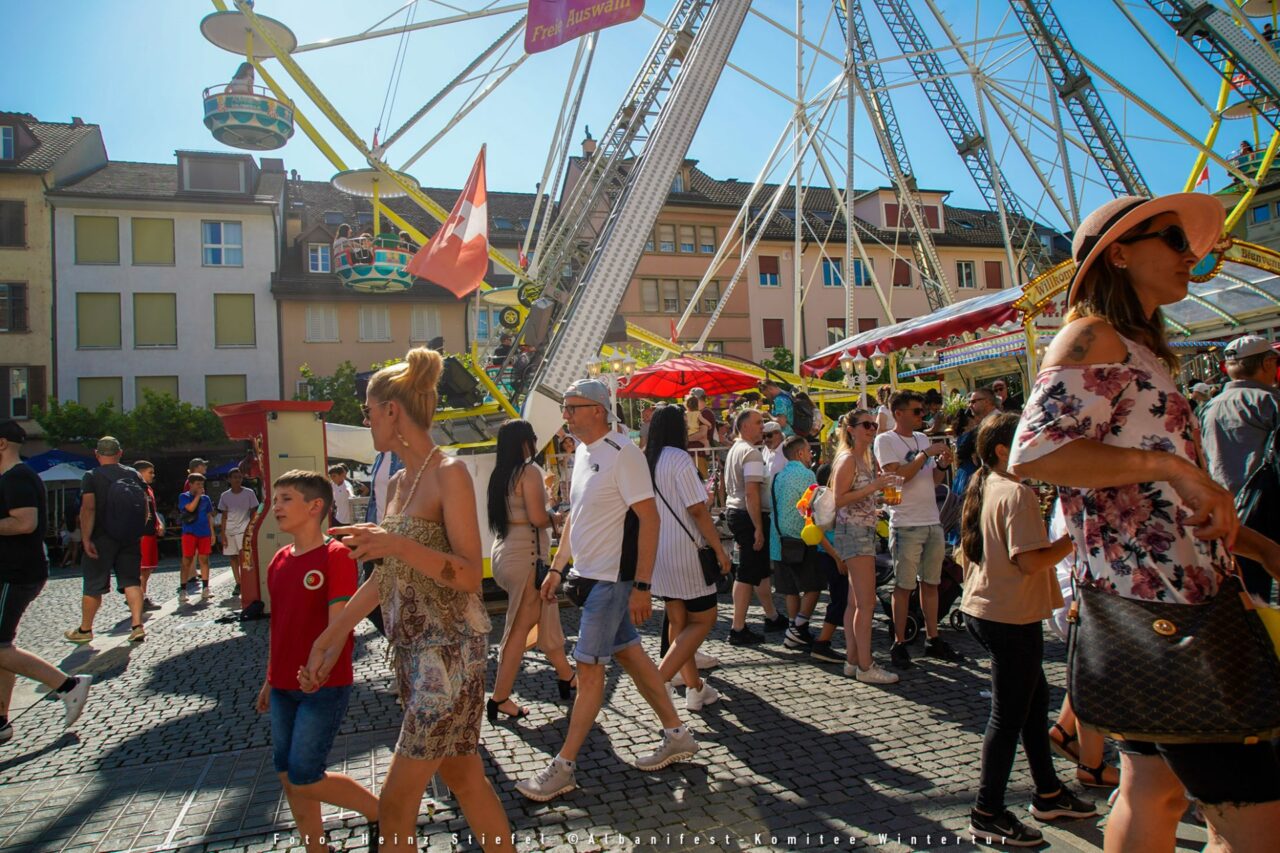 Albanifest 2025 Winterthur Riesenrad