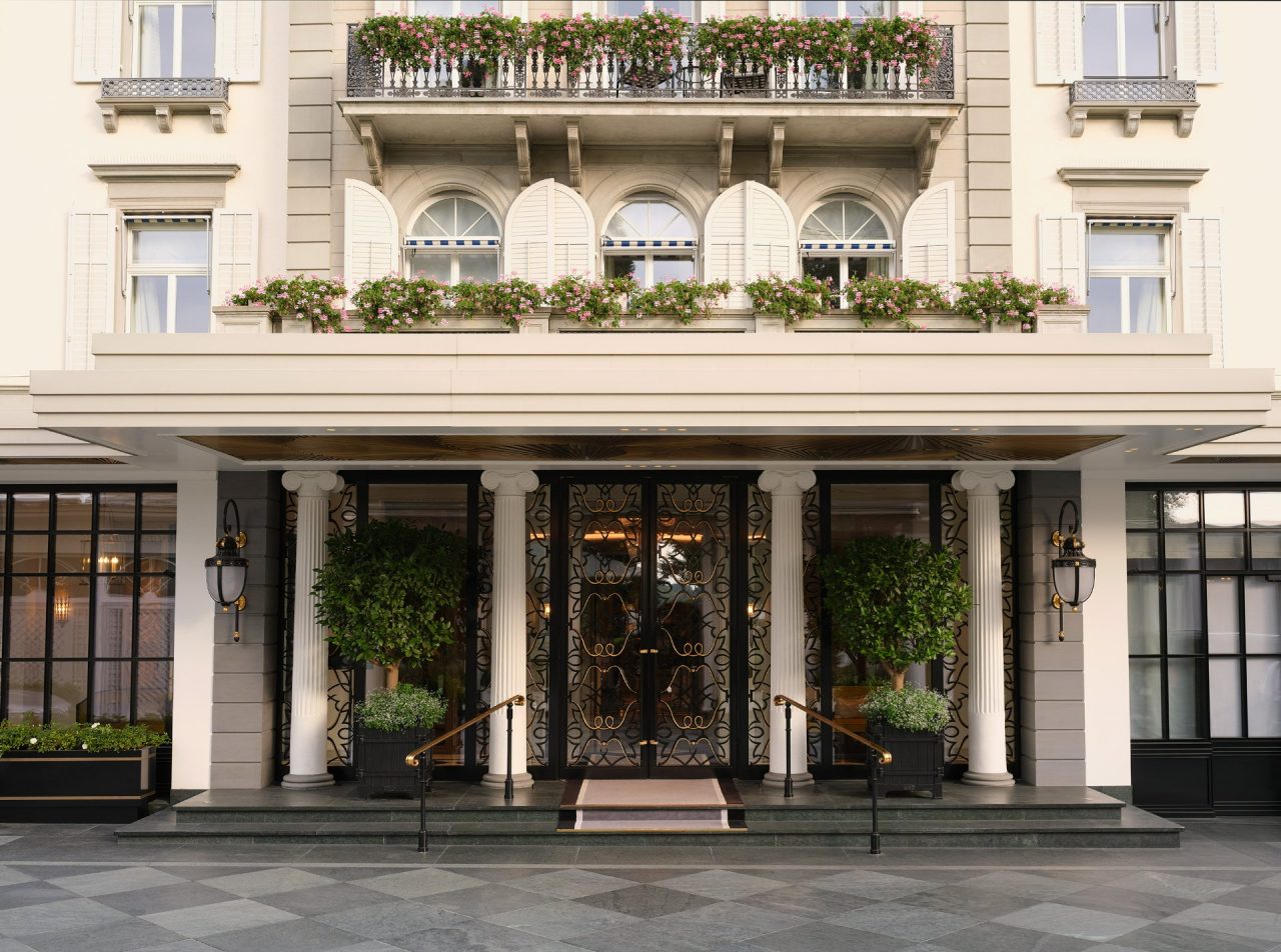 Hotel Baur au Lac Zürich Eingang
