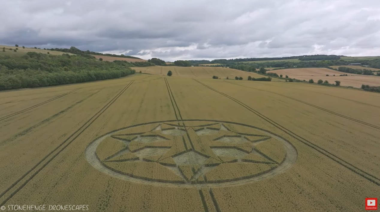 Kornkreis 2024 Walton Wiltshire