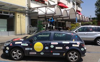 Google Auto vor Coop Seuzach