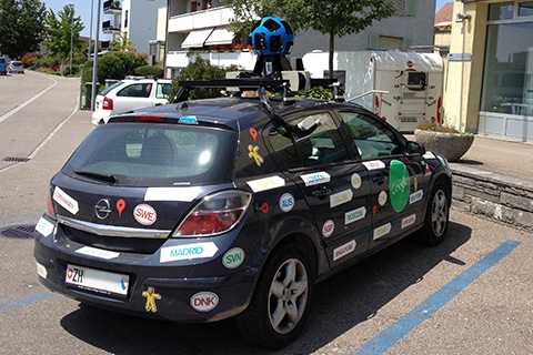 Google Auto von HappyTimes erwischt