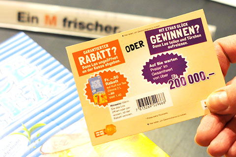 Migros Glücklos Gewinnspiel 2015