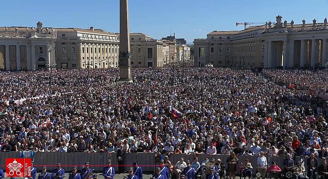 Ostersegen 2026 Urbi et Orbi Petersplatz in Rom