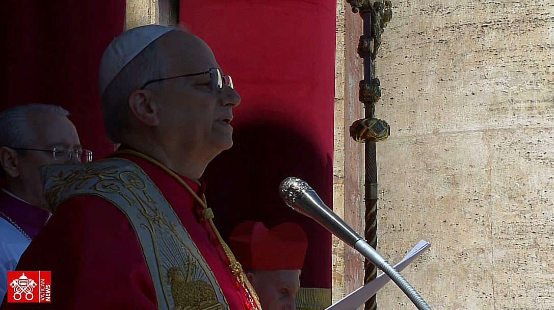 Papst Leo am Ostersegen 2026 Urbi et Orbi