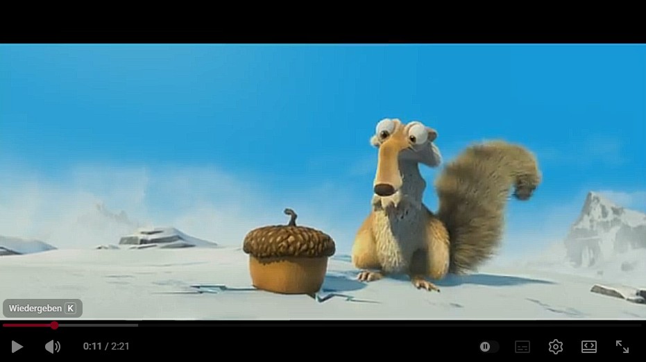 Forscher haben Scratch aus Ice Age gefunden