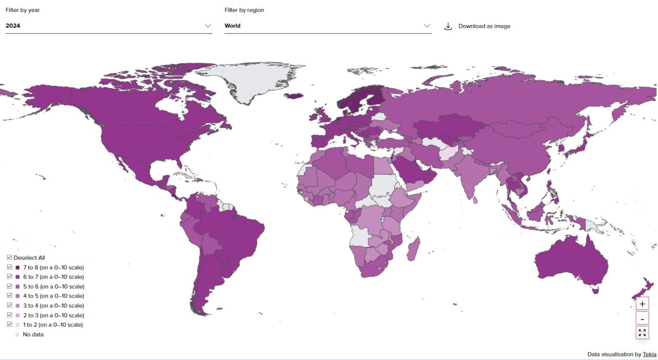 Glücklichstes Land der Welt 2025